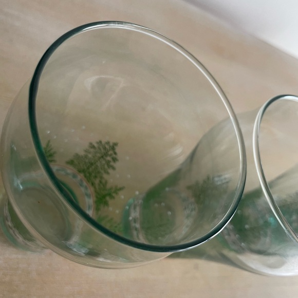 Libby Coca Cola Winter Holiday Pine Tree Drinking Glasses Vintage - Set of 4 - Picture 8 of 10